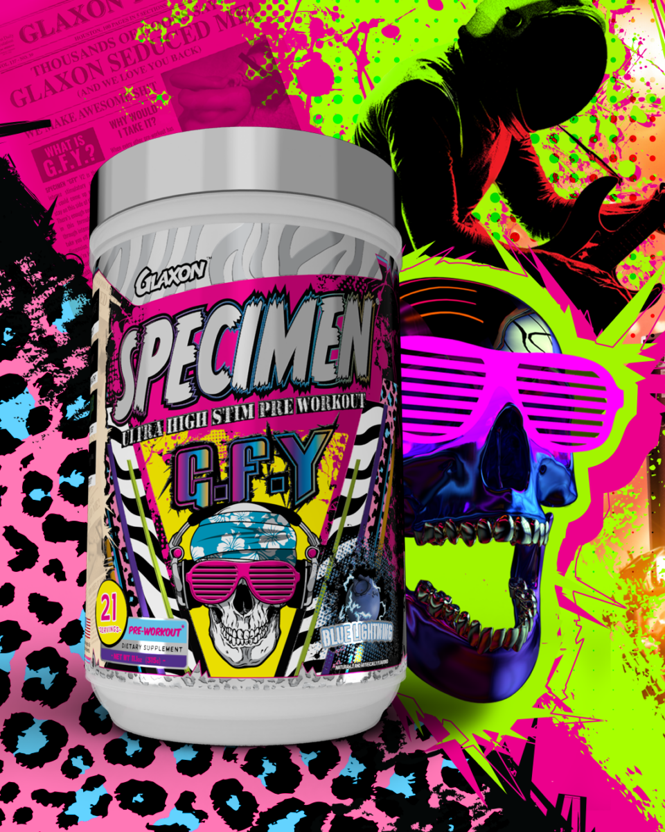 Glaxon Specimen G.F.Y A Pre Workout Strong Enough for Wild Retailers