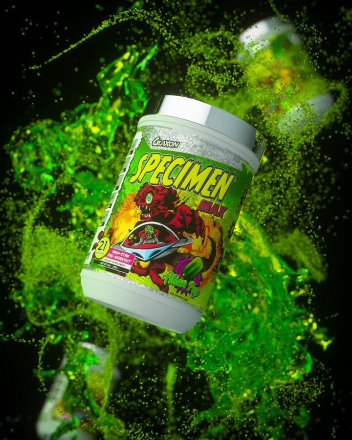 Glaxon Specimen Max HighStim PreWorkout Made with PEZ Power