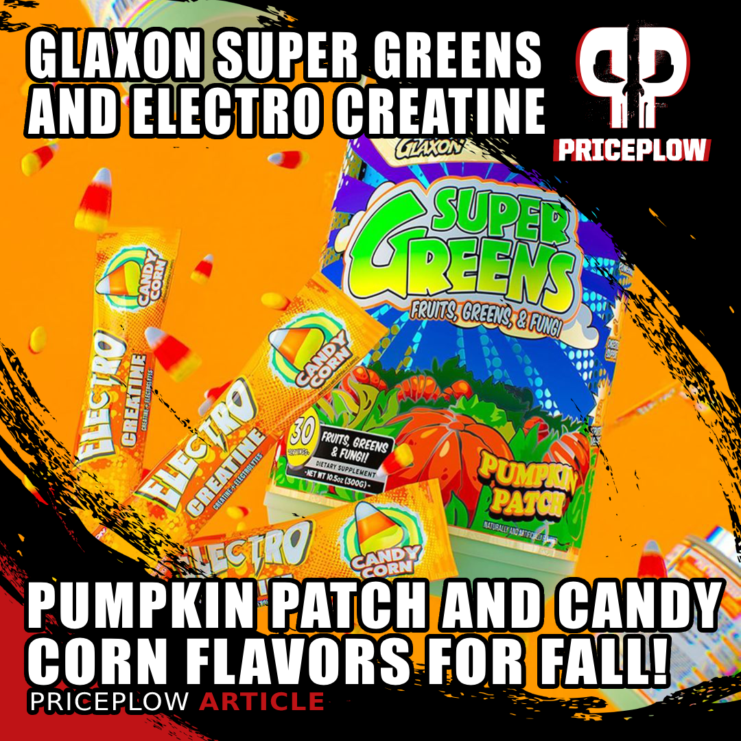 Glaxon Pumpkin Patch Super Greens and Candy Corn Electro Creatine