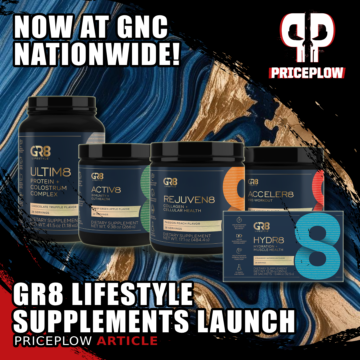 GR8 Lifestyle Supplements: Nutrition to the Power of 8 Now at GNC