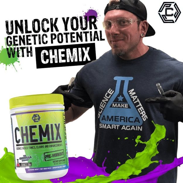 Chemix Pre Workout Guerilla Chemist’s Cognitive Pre Has