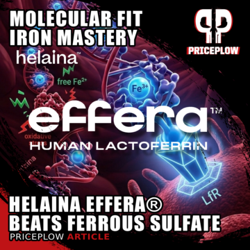 Iron Fit: How Lactoferrin's Molecular Design Solves What Ferrous Sulfate Can't