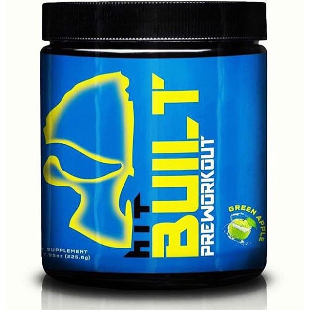 HIT Built Pre Workout Creatine and Beta Alanine Free