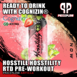 Hosstility RTD: Ready-to-Drink Pre-Workout Power with Cognizin Citicoline