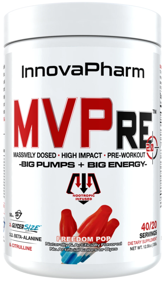 InnovaPharm MVPre 2.0 AwardWinning Pre Workout Comes to