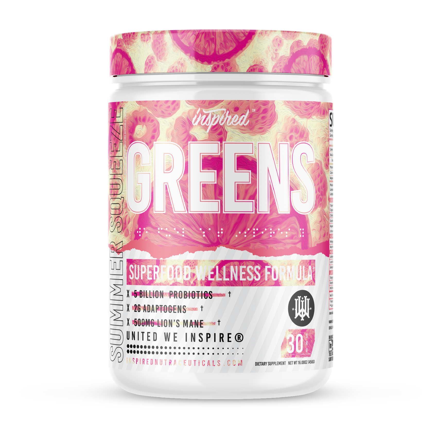 Inspired Nutraceuticals Greens Summer Squeeze
