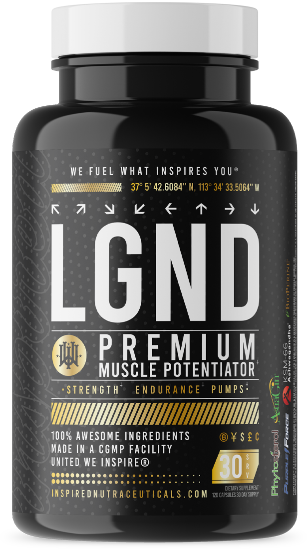 Inspired Nutraceuticals LGND: V3 of the Legendary Muscle Builder