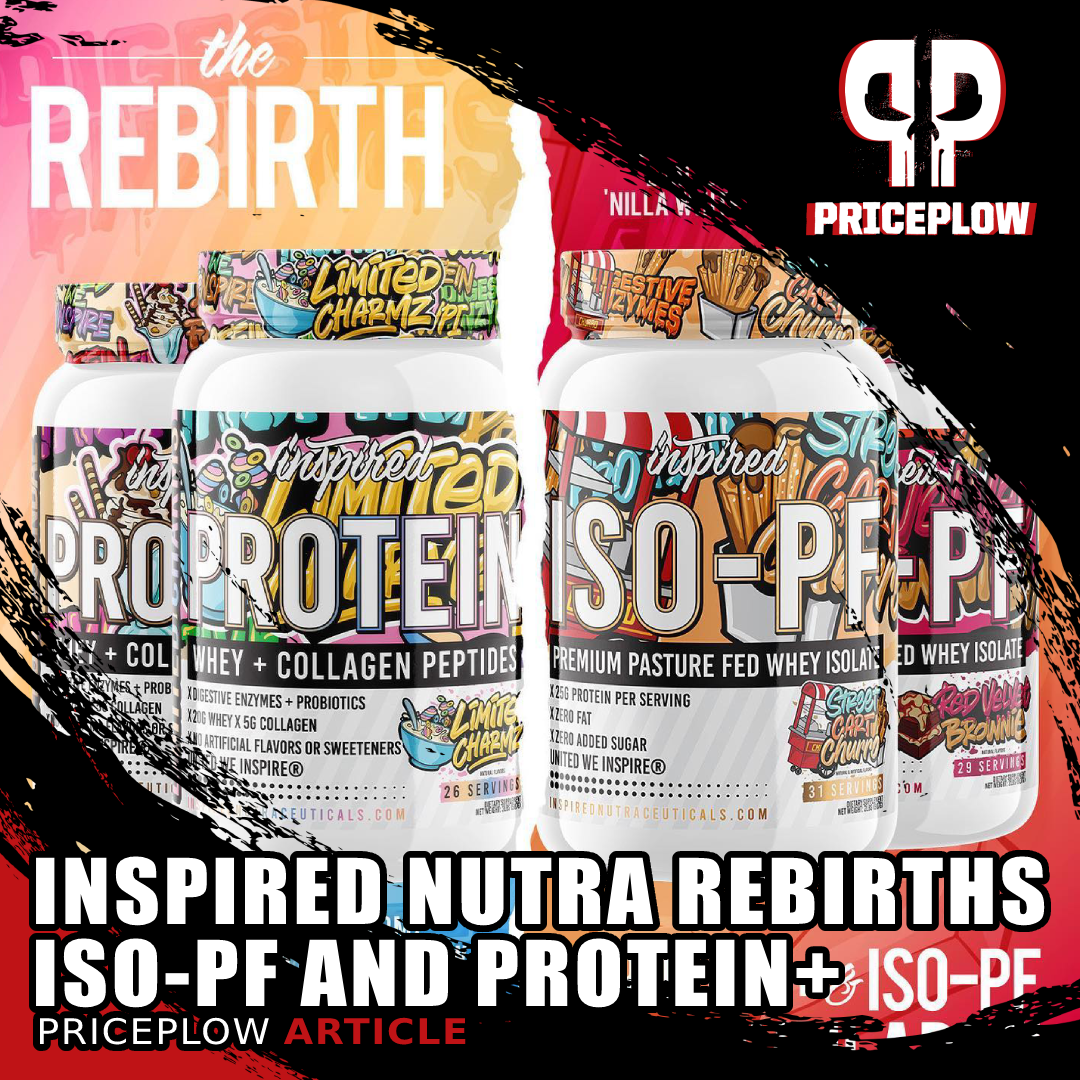 Inspired Nutraceuticals Protein+ and ISO-PF