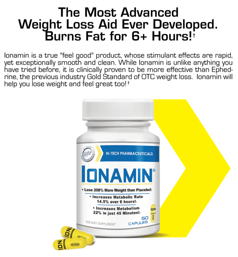 Ionamin: Fat Burner by Hi-Tech Pharma at the Local Store