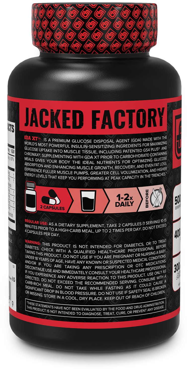 Jacked Factory GDA-XT Label