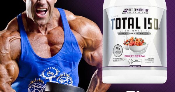 TOTAL ISO PROTEIN  Jay Cutler Whey Protein Isolate Powder