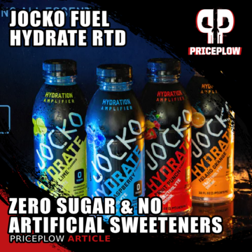 Jocko Hydrate Drink Bottles (RTD) Introduced with All-Natural Sweetener Blend