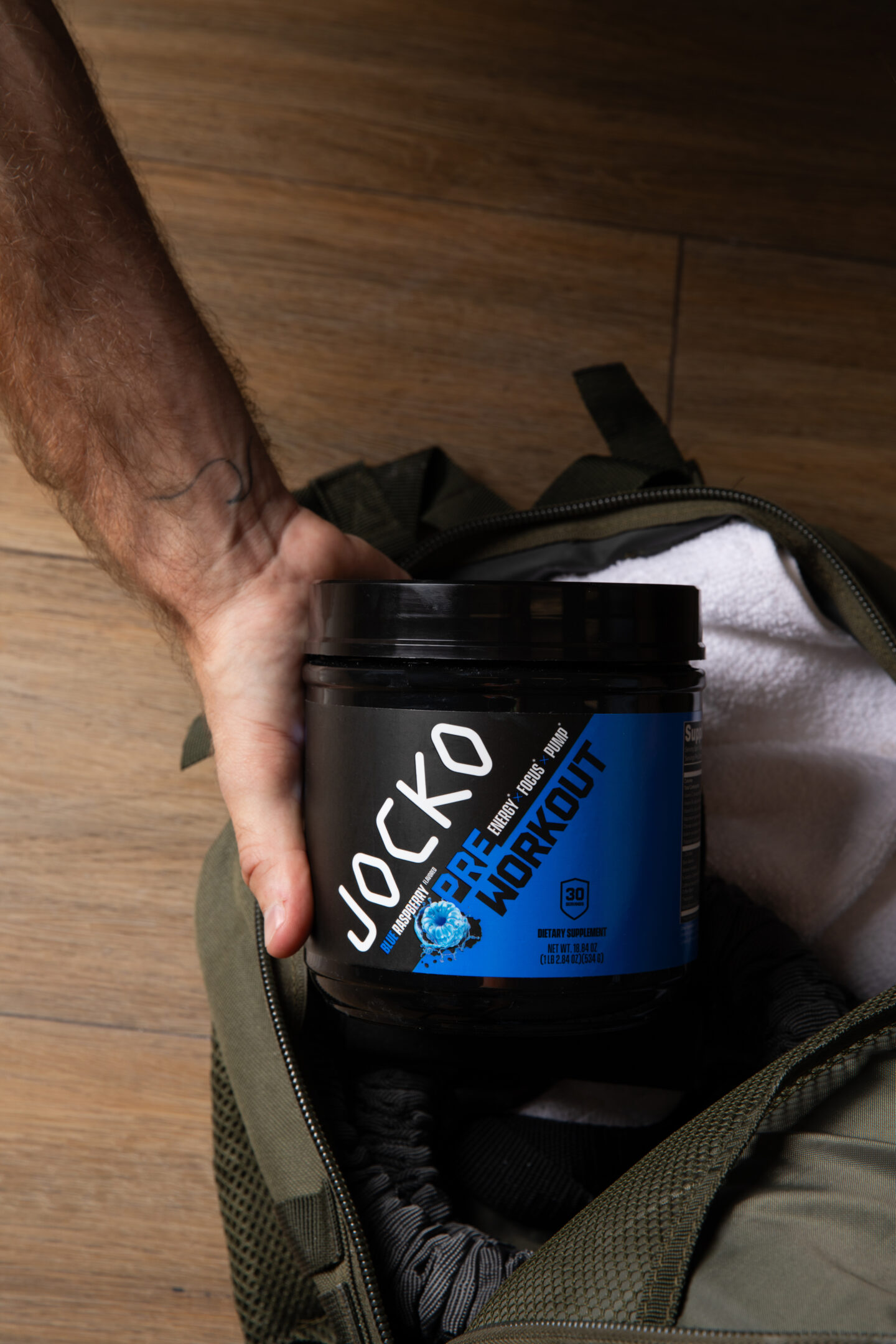 Jocko PreWorkout AllNatural Daily Driver You Can DoubleScoop