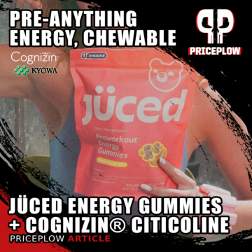 Jüced Energy Gummies: Cognizin® Citicoline Anchors a Smoother Formula