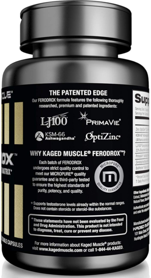 Kaged Muscle Ferodrox Patents