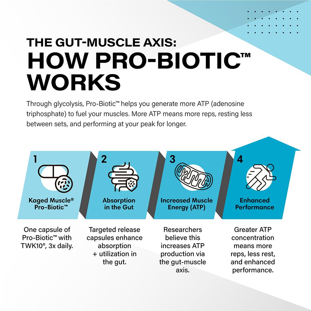 Kaged Muscle Pro-Biotic Gut Muscle Axis