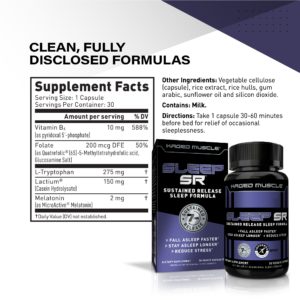 Kaged Muscle Sleep SR Ingredients