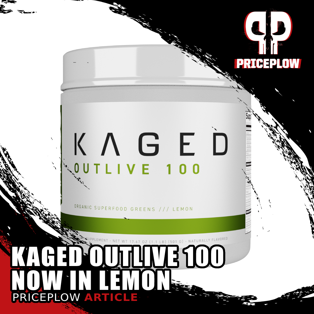 Great-Tasting Superfoods Powder? Kaged Outlive 100 Now in Lemon! 
