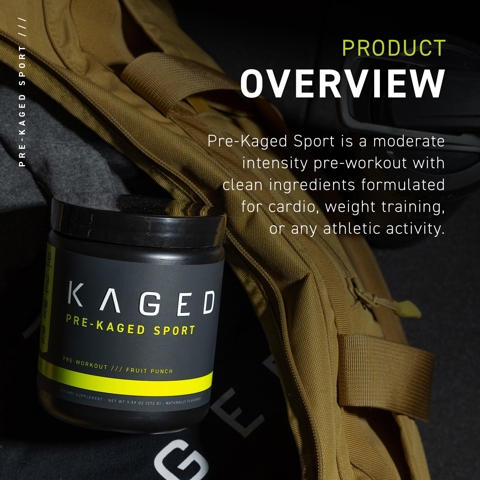 Kaged Pre-Kaged Sport Overview