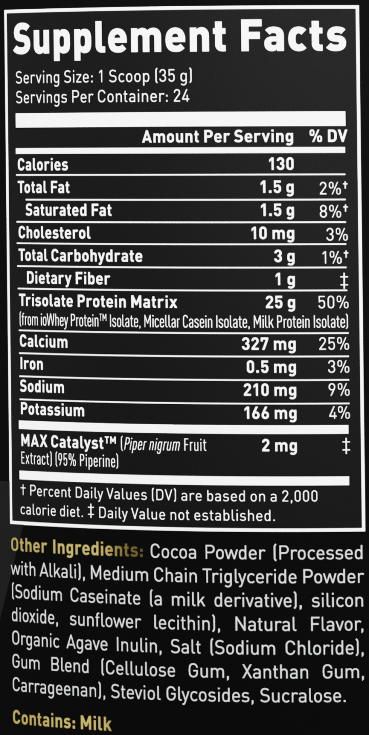 Kaged Protein Isolate Elite Protein Powder with ioWhey and MAX Catalyst