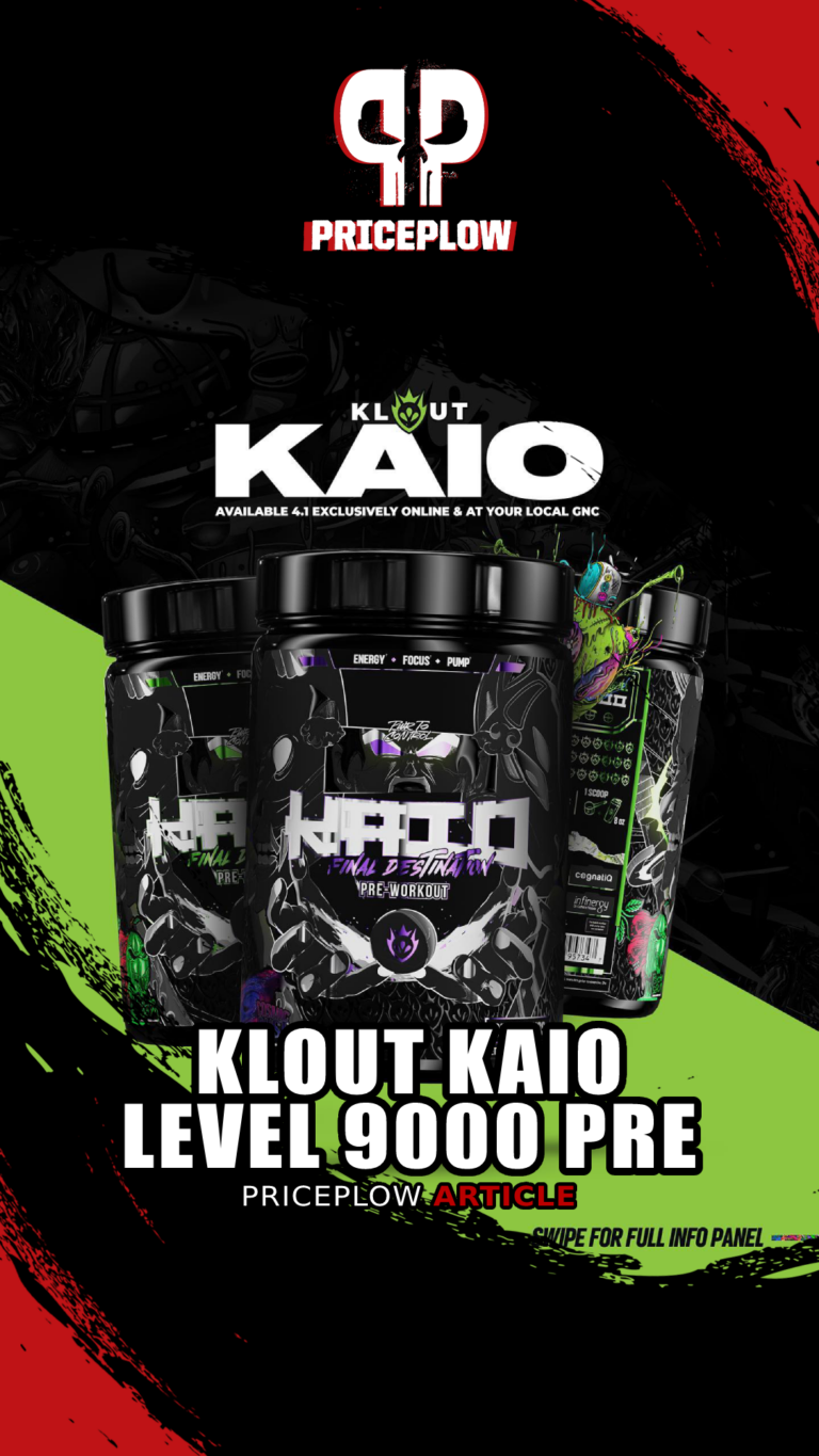 Klout KAIO Klout’s Final Destination PreWorkout at GNC