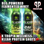 K Tropix Wellness KLEAN Protein: 24g BLG-Based Whey Isolate Shots