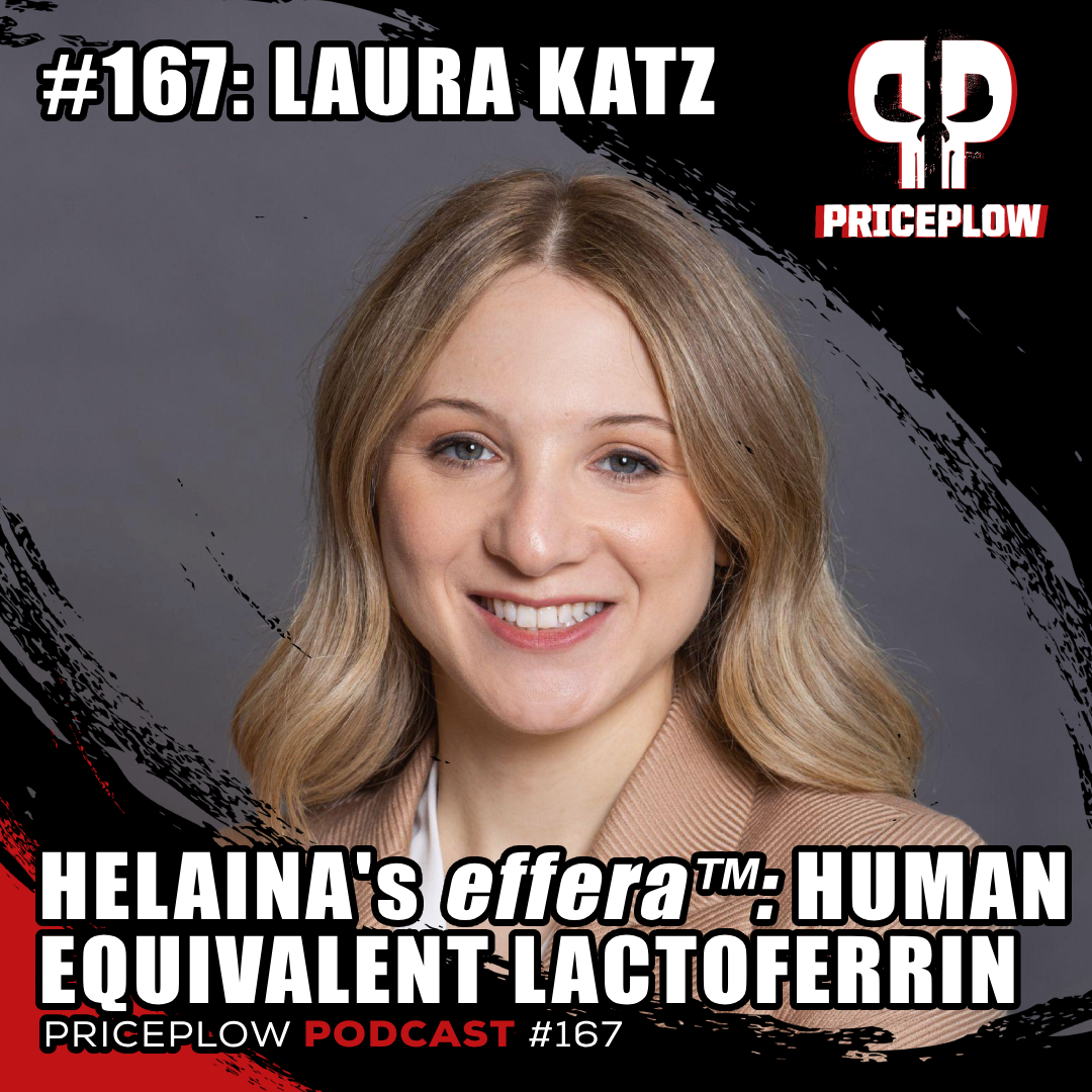 Laura Katz (Helaina): effera Lactoferrin on the PricePlow Podcast