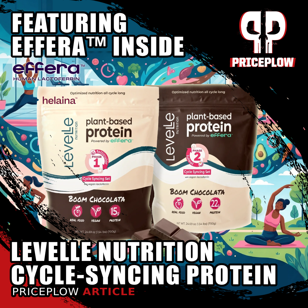 Levelle Nutrition Boom Chocolata: The First Cycle-Syncing Protein Powered by effera™