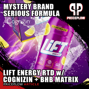 Lift Energy: Mystery Brand Launches Serious Stimulant-Free Cognizin + BHB Focus Formula