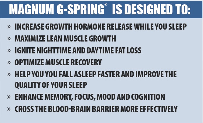 Magnum G-Spring Benefits