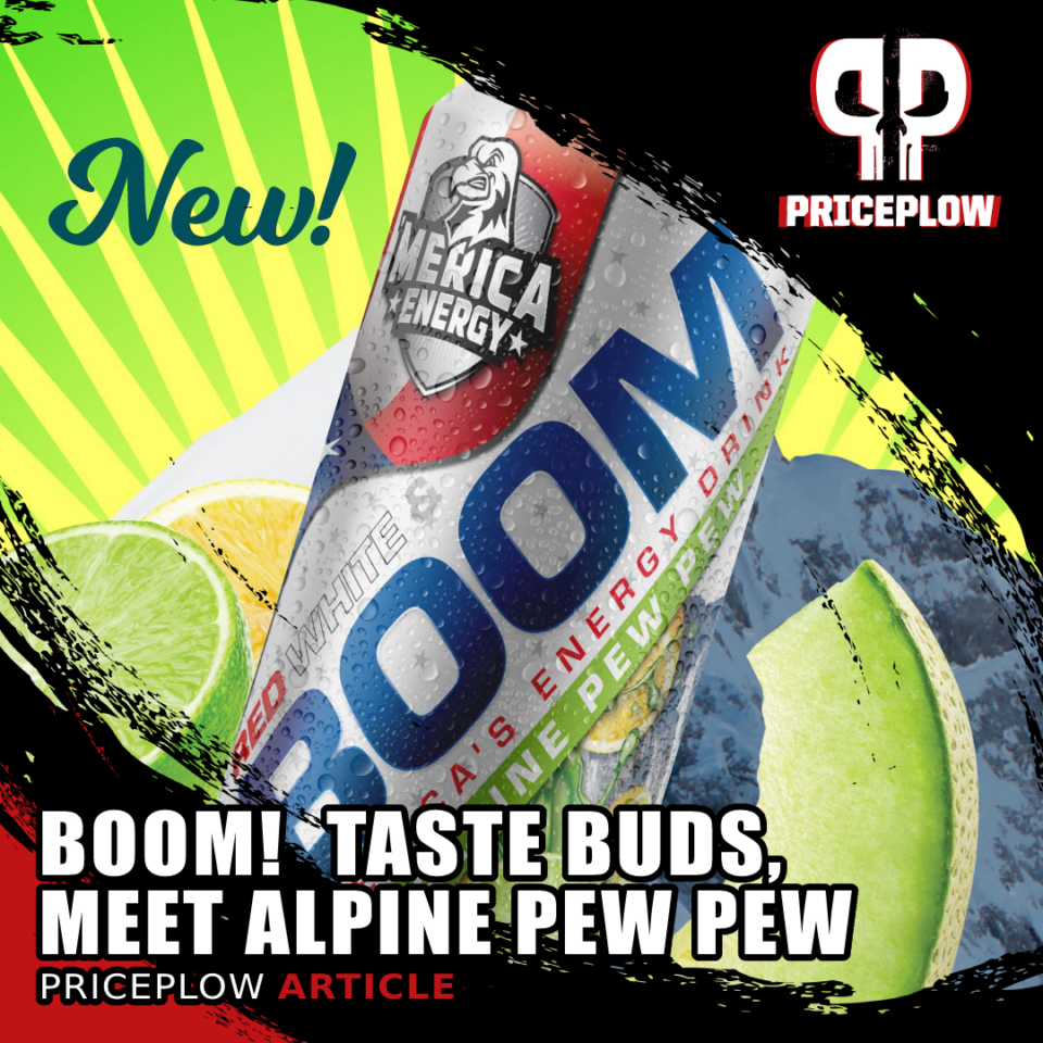 Merica Energy BLUE VALOR Flavor Drops in Time for Summer