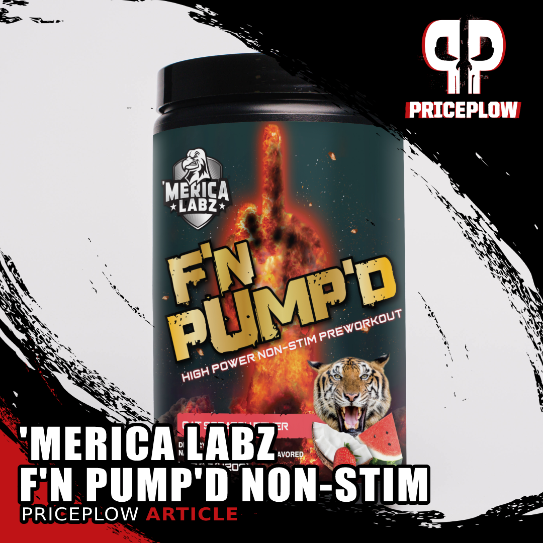 'Merica Labz F'n Pump'd Non-Stim Pre-workout
