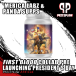 Merica Labz x Panda Supps First Blood Pre-Workout