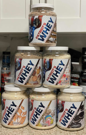 Merica Labz Patriot's Whey Six Original Flavors