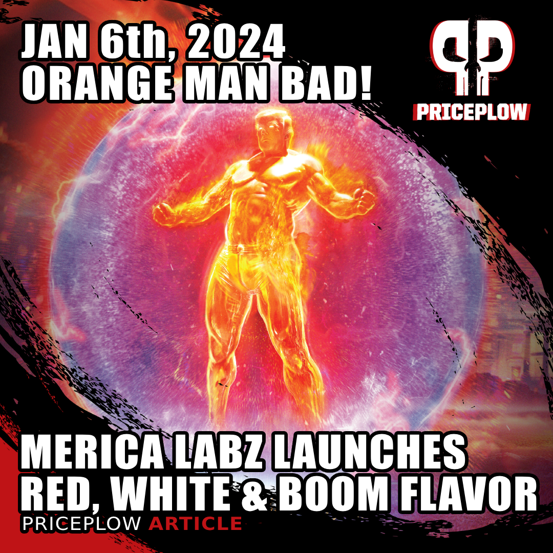 Merica Labz Red White & Boom Orange Man Bad