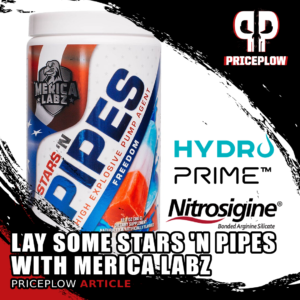 Lay Some STARS ‘N PIPES with Merica Labz Stim-Free Pre Workout