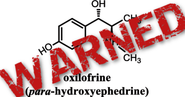 Methylsynephrine Fda Warnings Hi Tech Not Reformulating