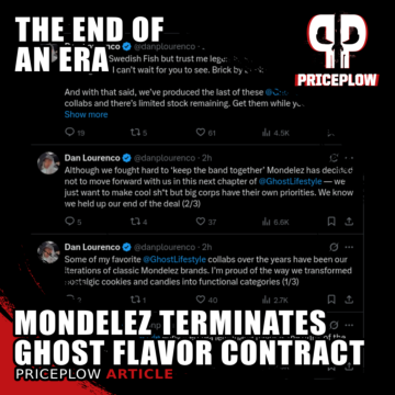 Mondelez Terminates Ghost Contract: Sour Patch Kids, OREO, Chips Ahoy, and Nutter Butter Flavors Leaving in 2026
