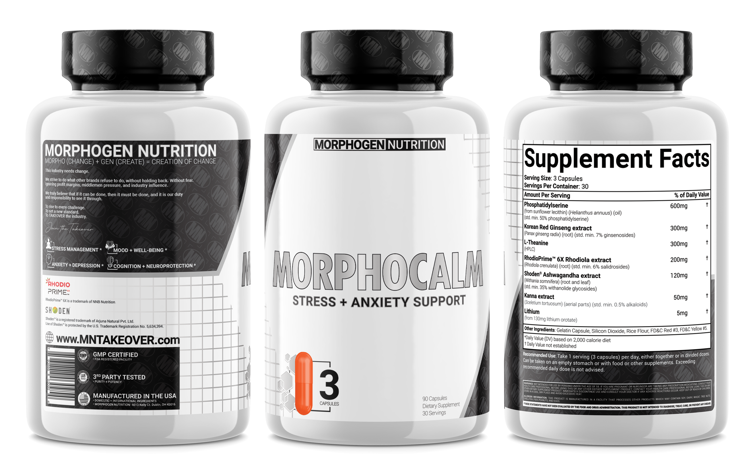 Morphogen Nutrition MorphoCALM