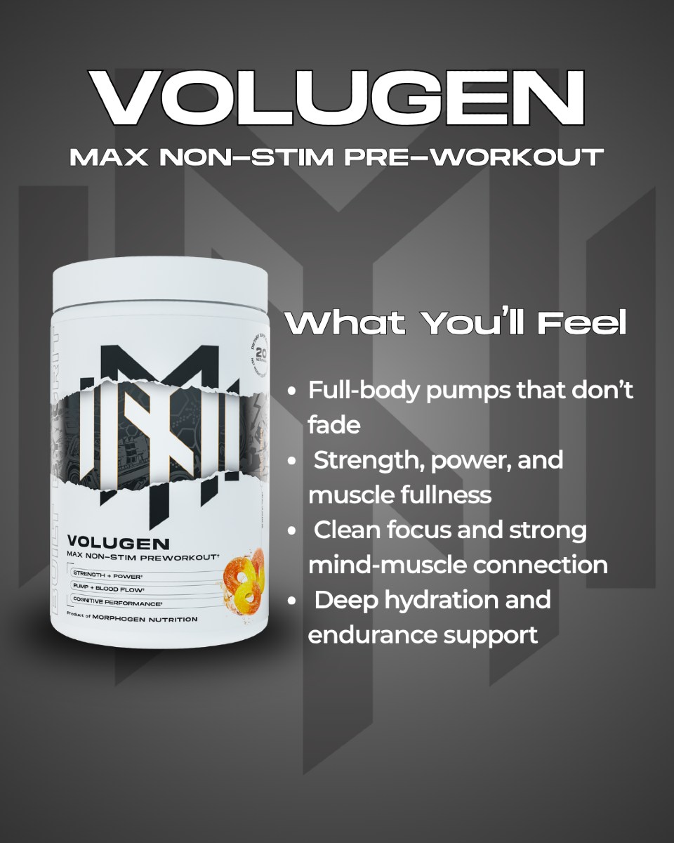Morphogen Nutrition VoluGEN Benefits