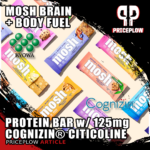 Mosh Brain + Body Fuel Protein Bar w/ Cognizin Citicoline