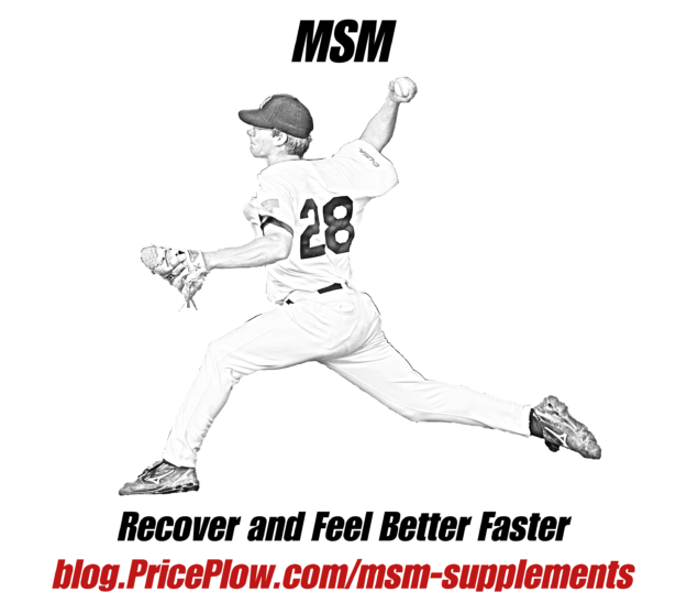 MSM Supplements Joint Support for Athletes AND Aging!