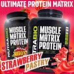 NutraBio Muscle Matrix Strawberry Pastry