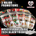 MuscleSport’s Epic 2024 Black Friday: New Protein Whoopies, Vault Flavors, and Epic Swag Deals