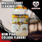 MuscleSport Lean Whey Pina Colada