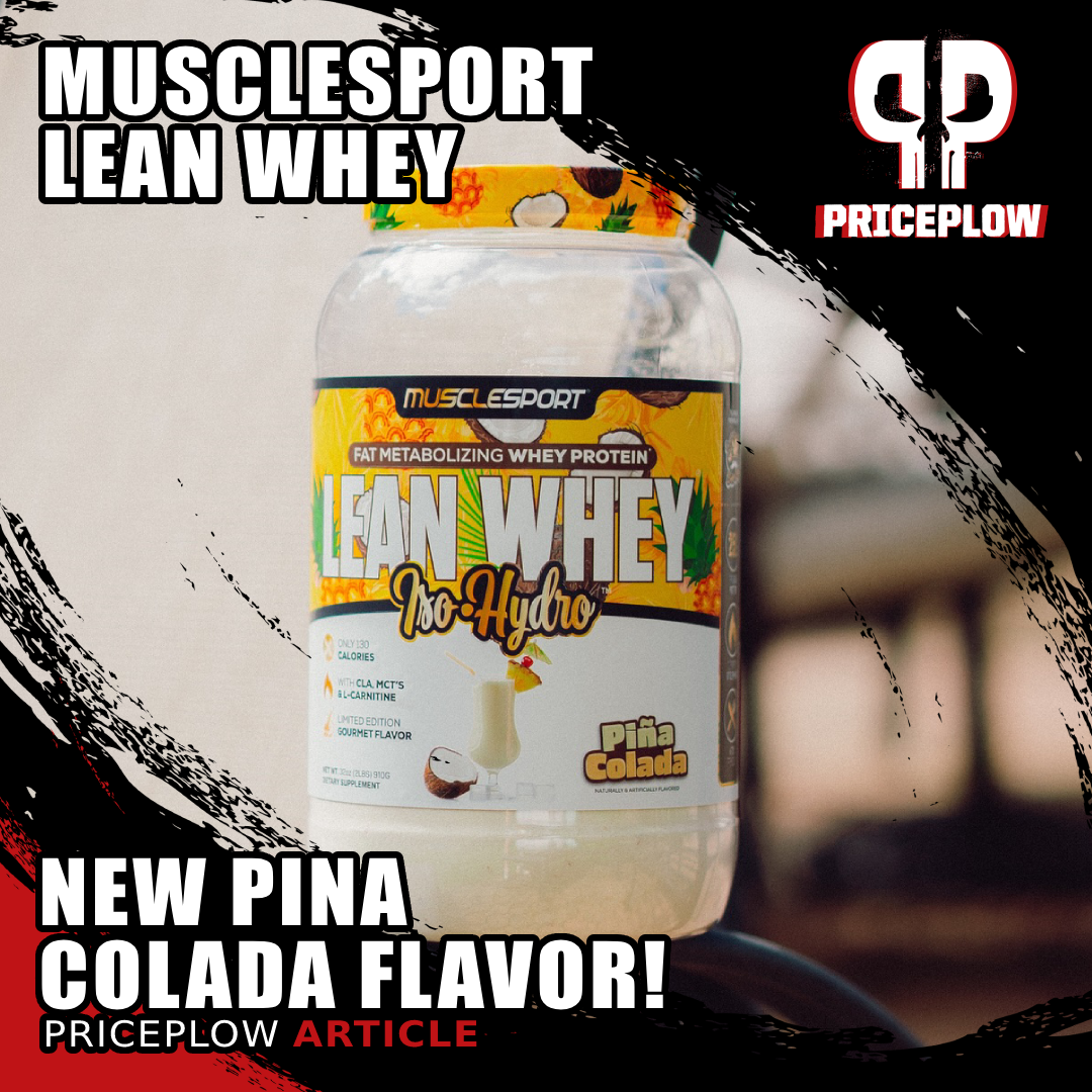 MuscleSport Lean Whey Pina Colada 