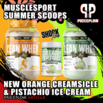 MuscleSport Orange Creamsicle & Pistachio Ice Cream