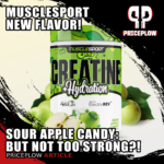 Musclesport Creatine + Hydration Sour Apple Candy