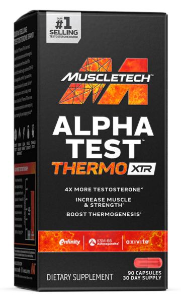 MuscleTech Alpha Test Thermo XTR: Upgraded Fat Burning Testosterone Booster