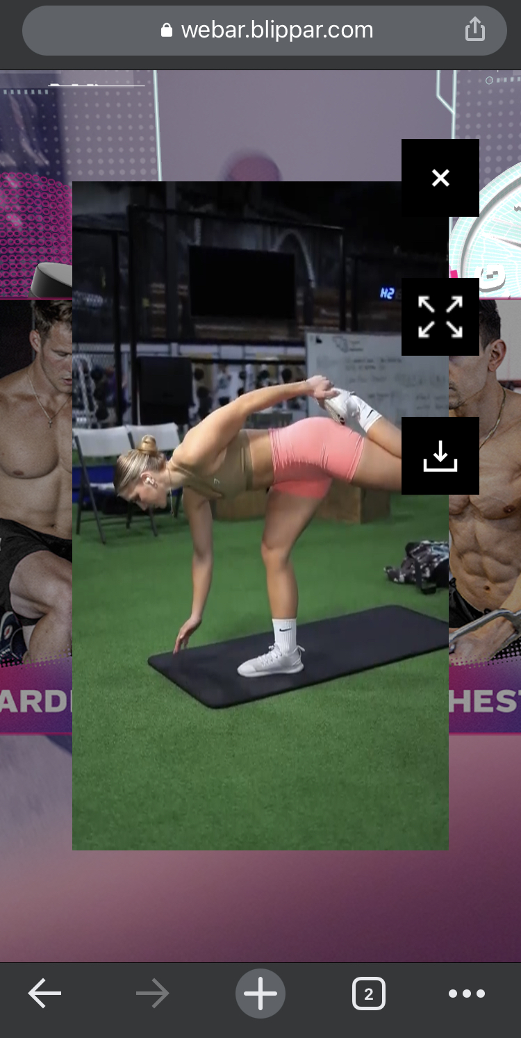 MuscleTech Augmented Reality Workouts